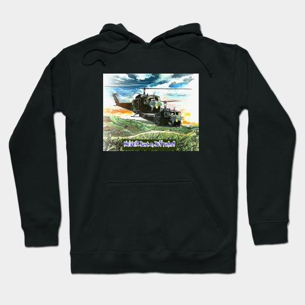 never just a joy ride Hoodie by WarDaddy